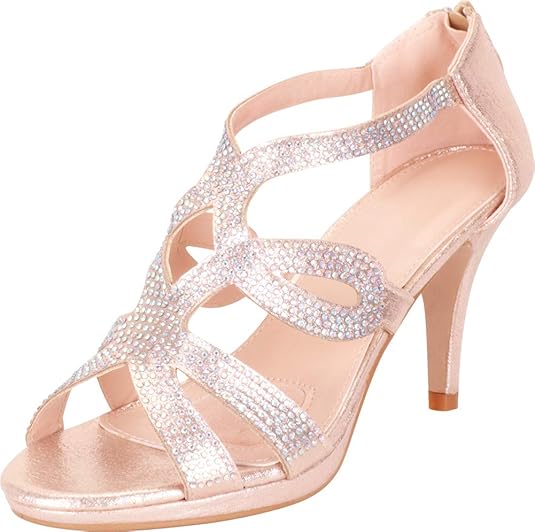 Cambridge Select womens Open Toe Amazon.co.uk Shoes &amp; Bags