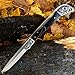 Pocket Knife for Men - Folding Navaja Knife - EDC Fold Knives Classic Sharp Blade Plastic Handle Knofe - Best Pocket Knife for Urban Camping Hiking Boy Scout Knifes - Gift for Men 806 A (color 2)