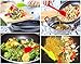 SET OF 4 Professional Quality Silicone Spatulas , Whisks For Cooking. Bright Red and Green Colors. Stainless Steel Coated Heat Resistant Dishwasher Safe