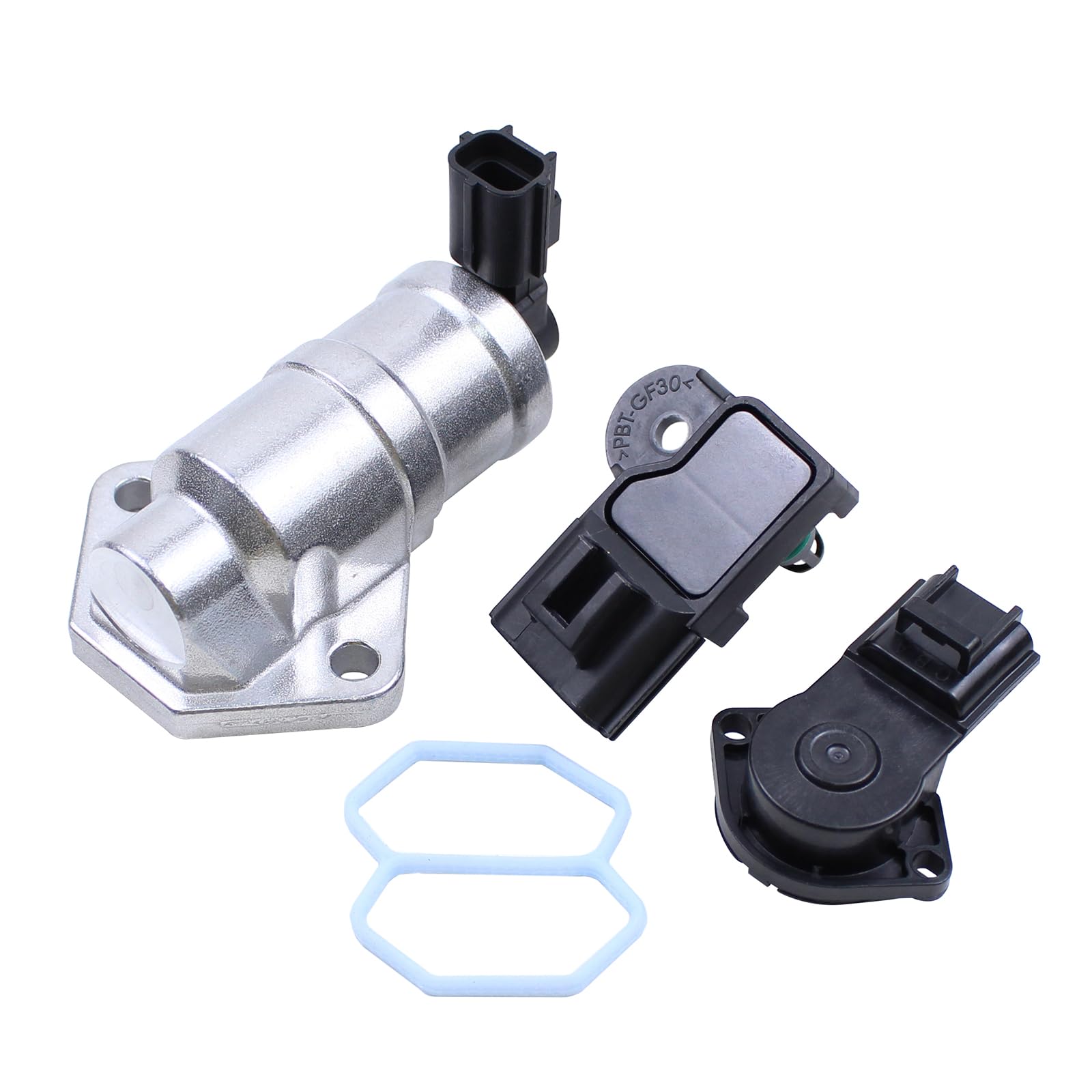 Photo 1 of MOTOKU Fuel Injection Idle Air Control Valve and MAP Manifold Absolute Pressure TPS Throttle Position Sensor Kit for Ford Ranger 2001-2011,Focus 2003-200 for Mazda B2300 2001-2010