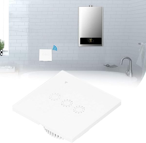 Smart Switch Smart WiFi Light Switch Funciona con Alexa Echo dot Google Home IFTTT Roqi y iOS Siri corriente nominal de 10A certificacin de producto CE FCC y ROHS enchufe del Reino Unido mate