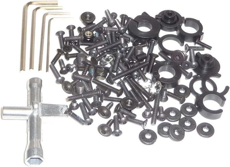 HPI Ken Block WR8 Flux * 120+ PIECE SCREWS / TOOLS KIT * shocks arms body 109313