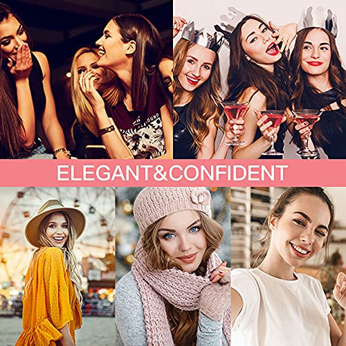 5 Pairs Magnetic Eyelashes with Eyeliner Kit, Shinyevfd Upgraded 3D Magnetic Lashes Pack Natural Look with Tubes Magnetic Eyeliner Kit & Unique Applicator Tool