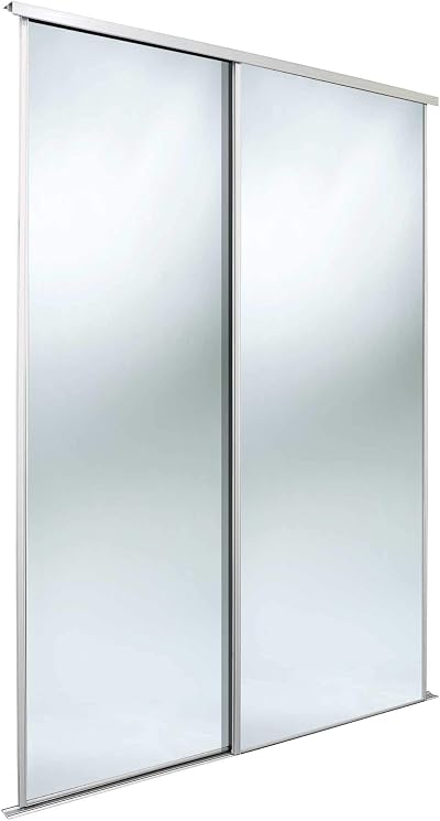 SPACEPRO Heritage Sliding Door Wardrobe with Mirror 1499mm x 2260mm