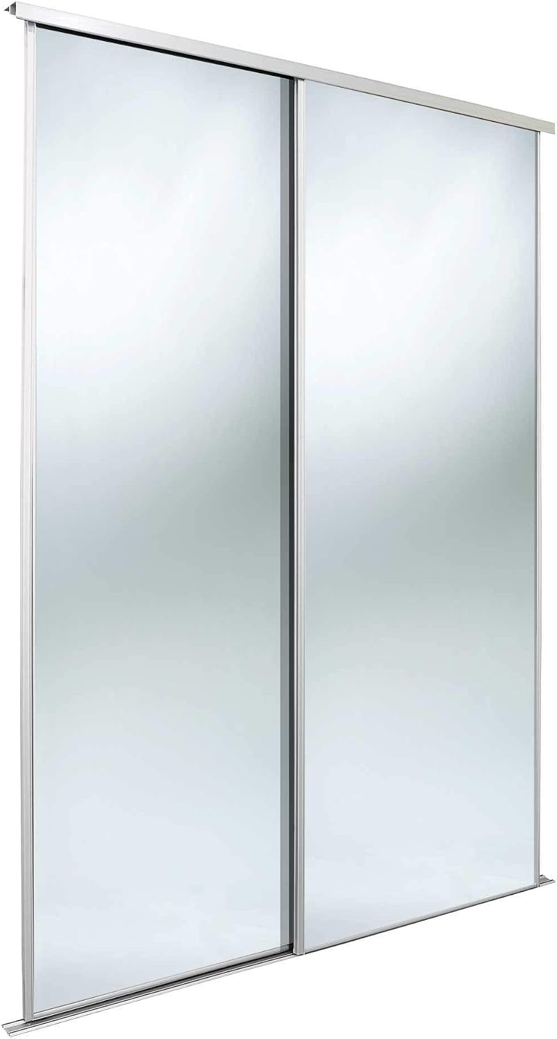 SPACEPRO Heritage Sliding Door Wardrobe with Mirror 1499mm x 2260mm