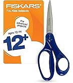 Fiskars 7 Inch SoftGrip Left-Handed Scissors For Kids Ages 12-14 - School & Craft Supplies - View #8