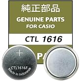 Abtter Replacement Battery for Casio Solar Powered Watches - Compatible with Panasonic CTL1616, CTL1616F, and Part Numbers 10065657, 10291127, 10382262, 10175828, 94806704