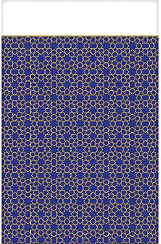 Ramadan 'Eid Mubarak' Plastic Table Cover (1ct)