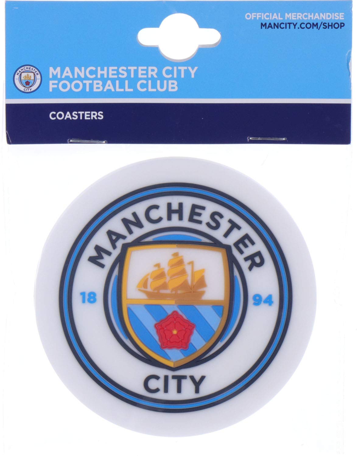 Manchester City F.C. 2pk Coaster Set