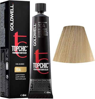Goldwell Topchic 10A Hair Colour 4021609000495 Permanent Ash Blonde