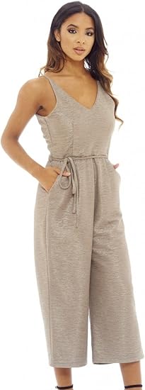 spotty culotte jumpsuit