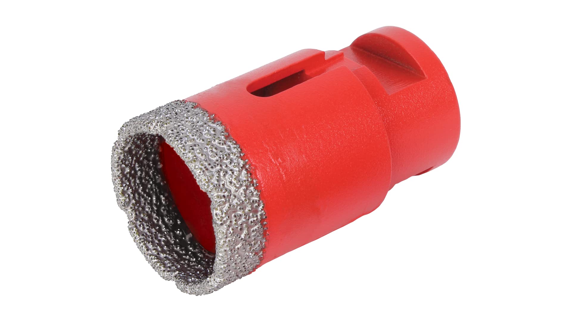 RUBI 4912 | Dry Drilling in Ceramic, Porcelain, Natural Stone and Other Material | Operating Speed 14,000 r.p.m | DRYGRES Drill BIT ร1 3/8" (35 MM.), Metallic Silver โ image 1