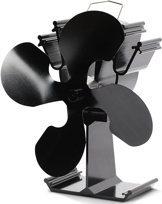 Kenley Heat Powered Fan for Wood Burning Stove Eco Friendly Thermal