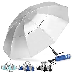Fulynmen 62 Inch UPF50+ Sun Umbrella UV Protection