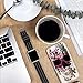 MOSNOVO Compatible for iPhone SE 2020 Case/iPhone 8 Case/iPhone 7 Case, Clear Floral Skull Flower Pattern Print Design Girl Women with Transparent TPU Bumper Back Case Cover for iPhone 7/8/SE 2nd