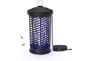 TYSONIR Electric Bug Zapper, Mosquito Zapper Indoor/Outdoor, 𝟦𝟮𝟬𝟬𝗩 𝟭𝟴𝐖 Waterproof Fly Zapper Mosquito Trap for Home, Patio, Backyard