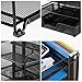 Bextsware Auledio 4-Tier Mesh Desktop Organizer File Folder with Sliding Drawer and Hanging File Holder, Document Letter Tray Holder Desk Accessories Organization Supplies for Office or Home