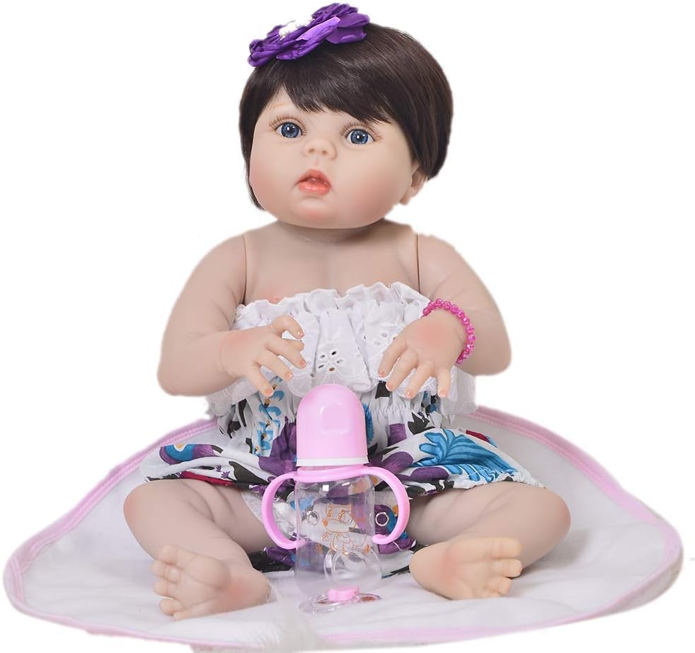 Prezzo ZBYY Realistica Ragazza Simulazione Silicone Vinile Reborn Bambola Bambino Ragazzo 22pollici 57Centimetri Offerte