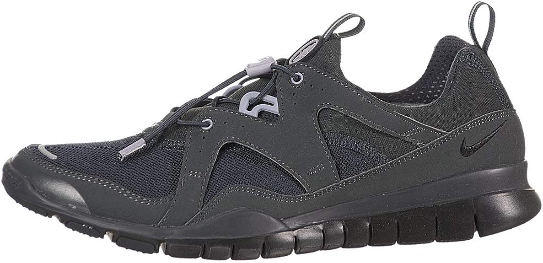 nike huarache black leather