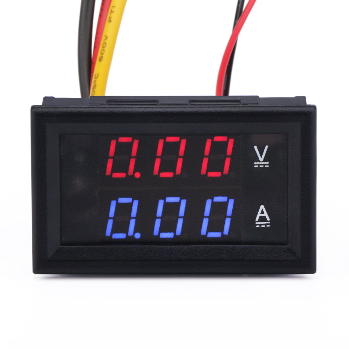 DROK 100014 0.28"LED DC0100V 10A Digital voltmeter Ammeter 2in1