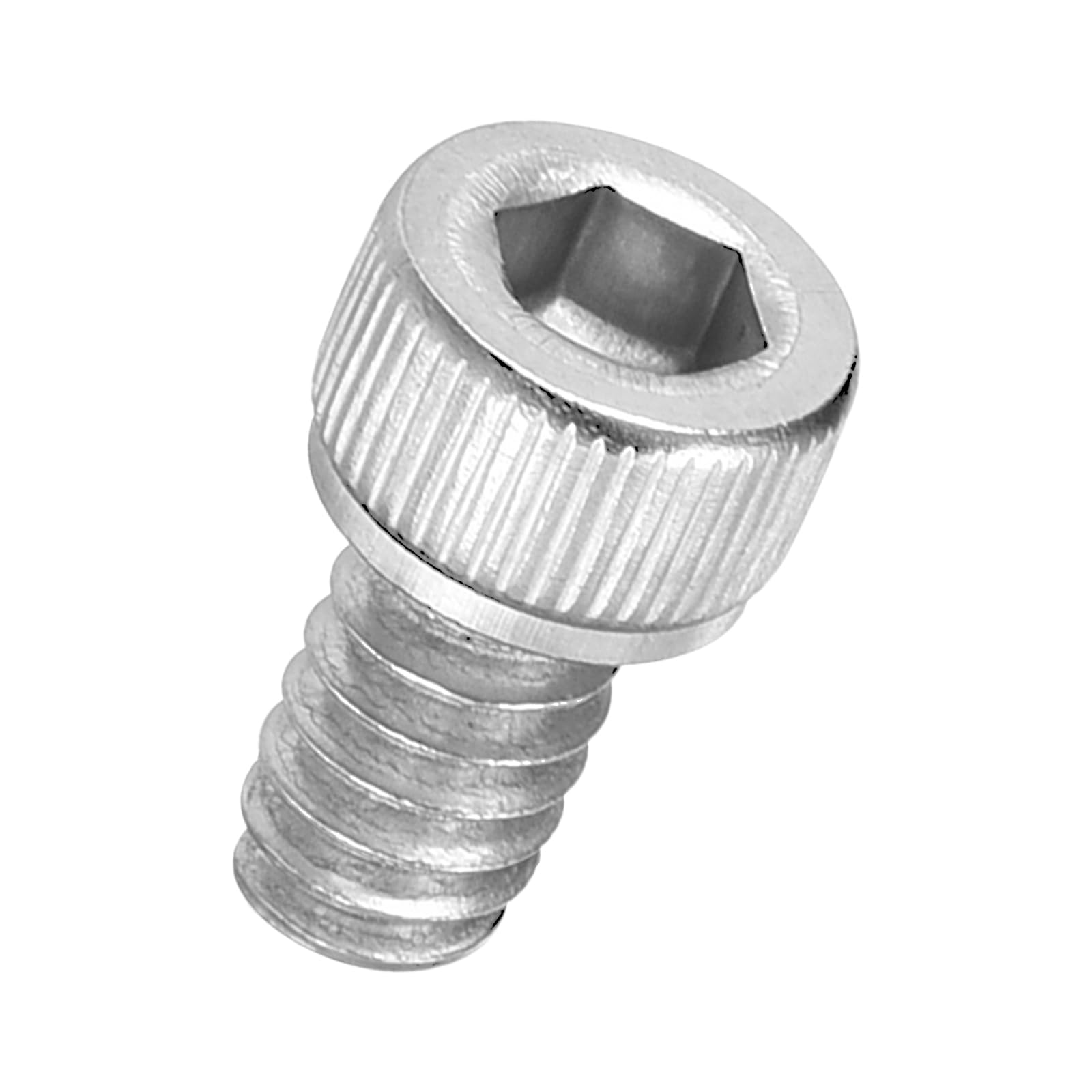 Kozelo 100pcs Socket Head Cap Screws - [#10-24 x 5/16"] UNC 304 Stainless Steel Allen Socket Drive for Electrical Motor 3D Printing Fan Engine Replacement Use, Silver — image 1
