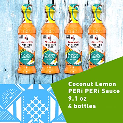 Nando's Coconut & Lemon PERiPERi Sauce Gluten Free Non GMO 9.1