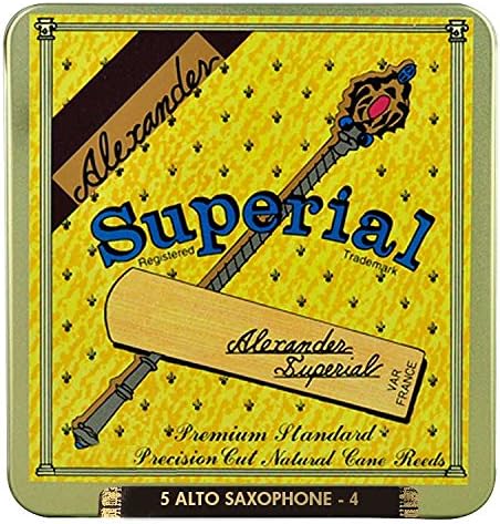 SUPERIAL AS440 4 Alto Sax Reeds (Pack of 5)