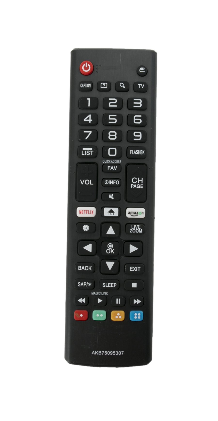 VINABTY AKB75095307 Remote Control Replacement fit for LG 4K UHD Smart TV 32LJ550B-UA 43UJ6560-UF 49UJ6200-UA 49LJ550M-UB 55SJ8500 55SJ8000 55UJ6540-UB 43LJ5500-UA 43UJ6200-UA 55UJ6300-UA 43LJ5550-UC