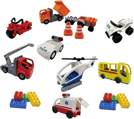 duplo police helicopter