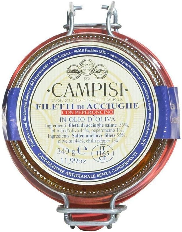 Fillets of Anchovies (Anchovies with Chili | 340 gr.)