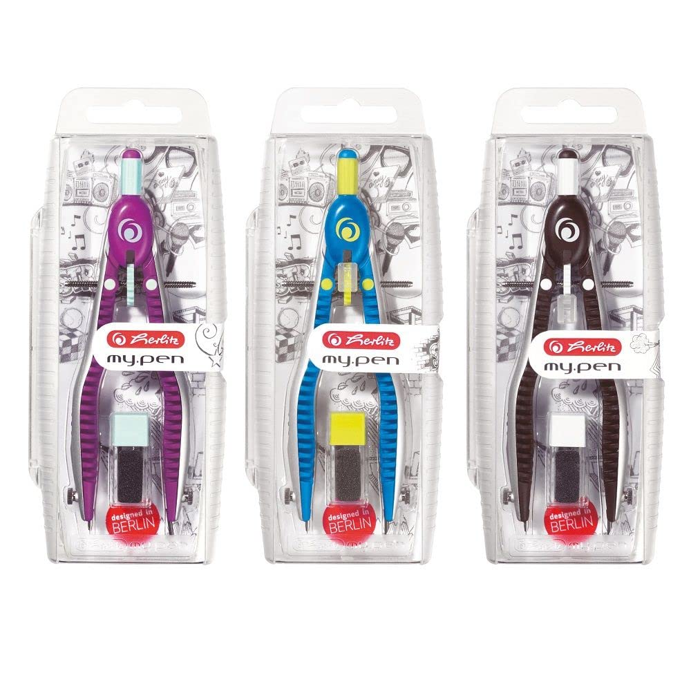 My.Pen Spring Bow Compass Assorted Colours