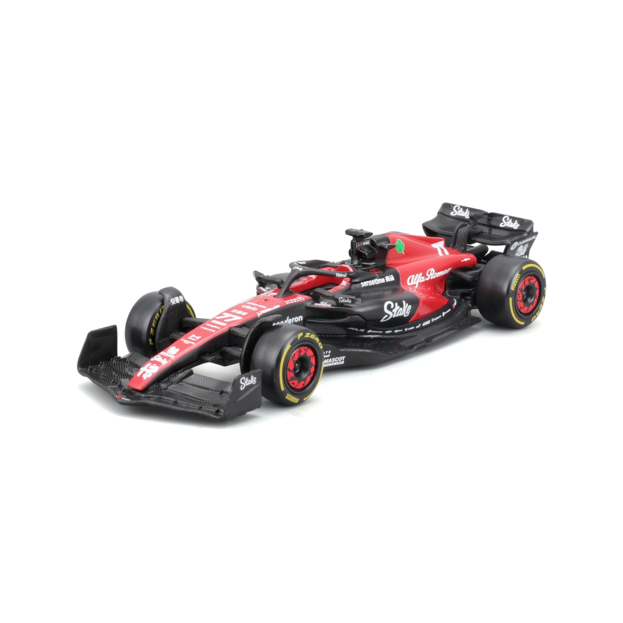 May Cheong Bburago Formula 1 F1 ALFA ROMEO TEAM STAKE C43 2023 BOTTAS - 1:43 Scale - Incredibly Detailed Die-Cast Replica Collectible Model Race Car