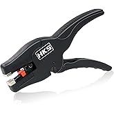 HKS Automatic 2 in 1 Wire Stripper Tool for 32-7 AWG Wire Stripping & Cutting, Length Range 0.25-1 inch - Suitable for Variou