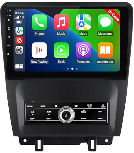 2010年〜2014年　マスタング用　CarPlay iLink予備1個付き。 Amazon | 10インチ タッチスクリーン カーステレオ フォード