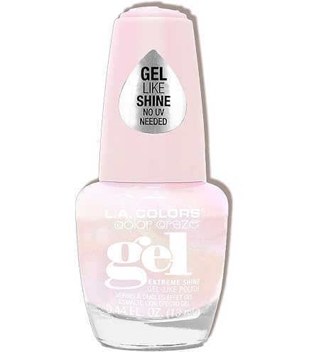 Amazon.com : L.A. COLORS Gel Glazed Nail Polish, Chandeliers