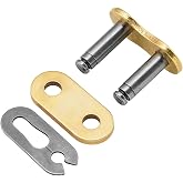 RK Racing Chain GB428MXZ1-CL Gold Clip Type Connecting Link