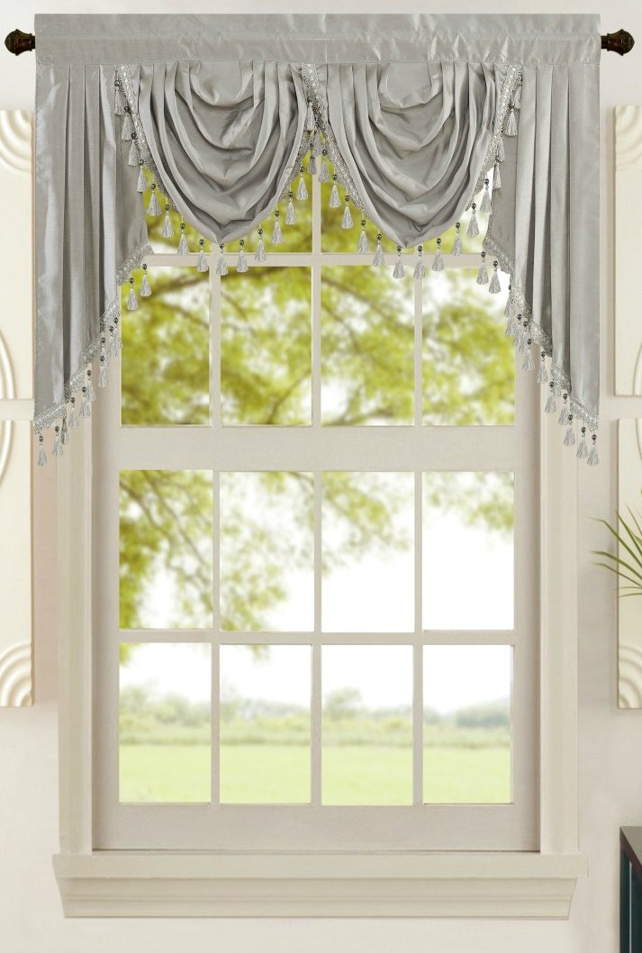 Best waterfall valances for living room