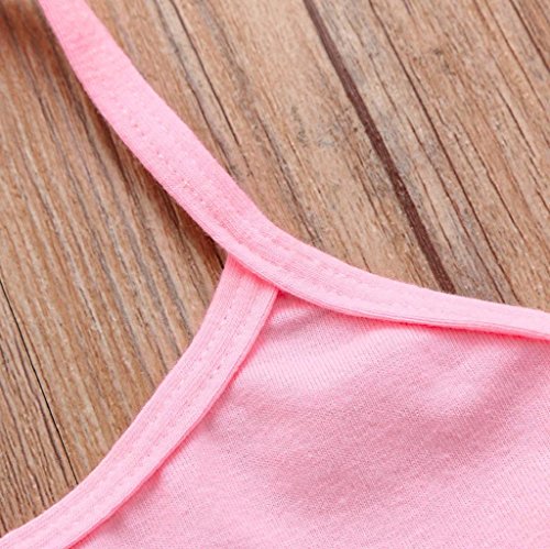 1-7 Years Old Girls,Yamally_9R Toddler Girls Ballet Dress Leotard Dance Skirt Gymnastics Strap Dancewear Clothes (4T, Pink)