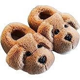 EMGILL Dog slippers Funny House Slippers Toddler Girls Boys Winter Indoor Outdoor Fuzzy Warm Shoes