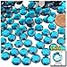 The Crafts Outlet 144pc Rhinestones Round 10mm - Flatback Royal Blue RBL