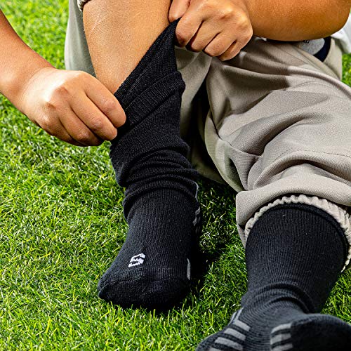 Franklin Sports Baseball + Softball Socks Navy for Kids Boys