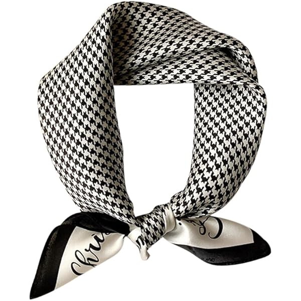 Foulard Carré En Satin Pour Femme Motif Drapeau Canadien Et Feuille - Accessoire Léger Et Polyvalent