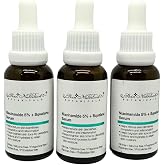 HEB skin nutrition niacinamide 5%+squalene Serum 1oz(pack of 3)