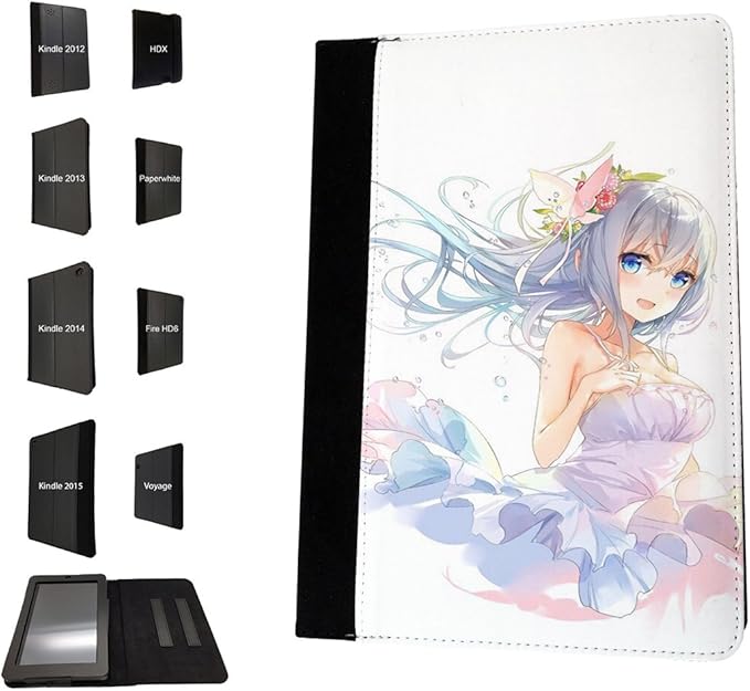 002993 Whimsical Anime Manga Art Sexy Fairy Girl Design Amazon Kindle Paperwhite 6 2014 2016 Flip Case Purse Pouch Stand Cover Amazon Ca Cell Phones Accessories