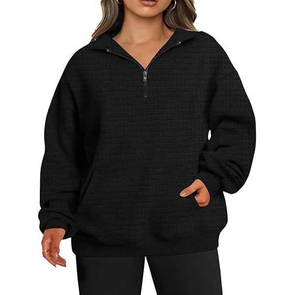 Nike Men's Solid Black Sportswear Half-Zip Sweatshirt Activewear