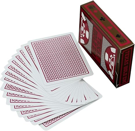 Amazon Co Jp 大型キャラクタートランプpvcプラスチックマット防水ワイドカードチェスルームクラブビッグアングルコードトランプウォッシャブル プラスチック素材 レッドバック Home Kitchen