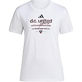 adidas Women's D.C. United Vintage World Pre-Game Short Sleeve T-Shirt