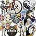 84PCS Sailor Moon Sticker Cool Vinyl Decals, Kid Adult Children Clear Stickers No-Duplicate Waterproof Decal for iPhone Mac Book Bottle Skateboard Guitar Case Car Bike Bumper Luggage Door Decoration