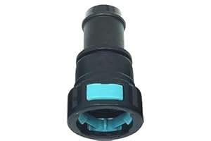 FEEDUN Coolant Hose Connector Adapter,Radiator Pipe Line Fitting for Land Rover Defender,Range Rover,Velar,Evoque,for Jaguar F-PACE,XF,E-PACE,F-TYPE,Engine Heater Hose Assembly Junction Straight 0° 18mm