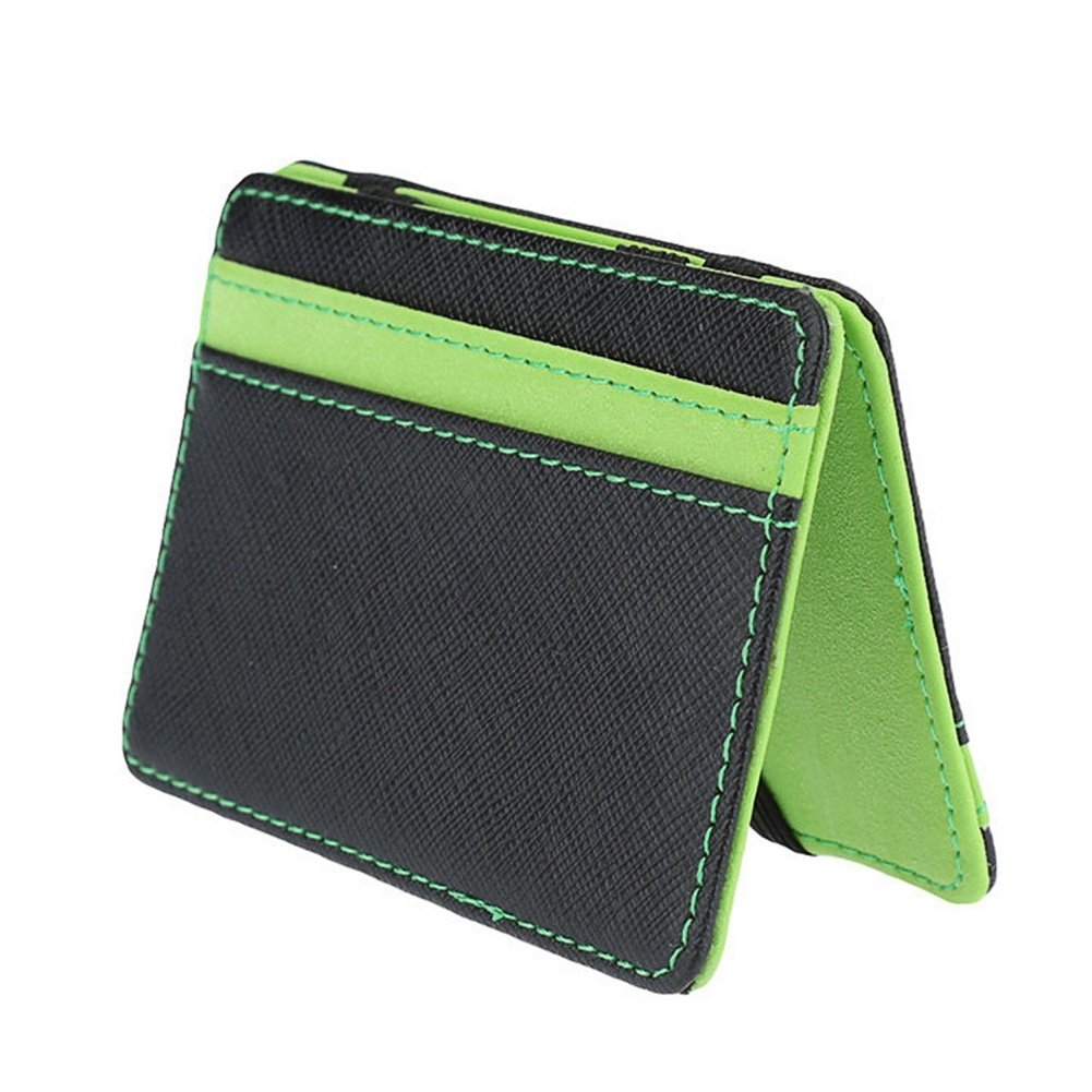 Men’s Slim Magic Wallet - Credit/ID Card Case Holder – Super Slim Money Clip for Milkman/Taxi Driver/Trader